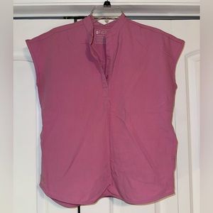 Figs Women’s Rafaela Oversized Scrub Top XXS - Chalk Pink
